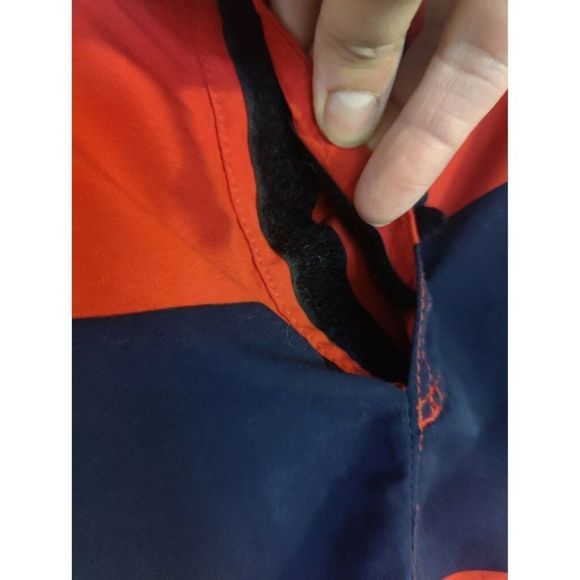 ABERCROMBIE & FITCH Men’s Swim Trunks Board Shorts Red/blue Sz XL Drawstring - Picture 5 of 11